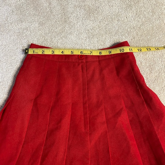 Team cheer  red cheerleading skirt size 4 - Picture 6 of 6